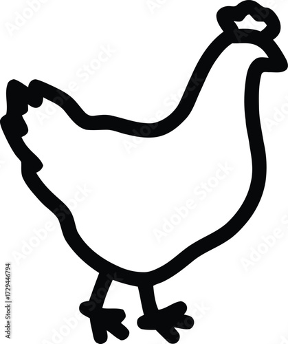 Agricultural Vector Icons. Line Icons Related to Farm, Farming, Gardening, Agriculture, Smart Farm, Farm Animals, Seeding. Outline Symbols Collection 