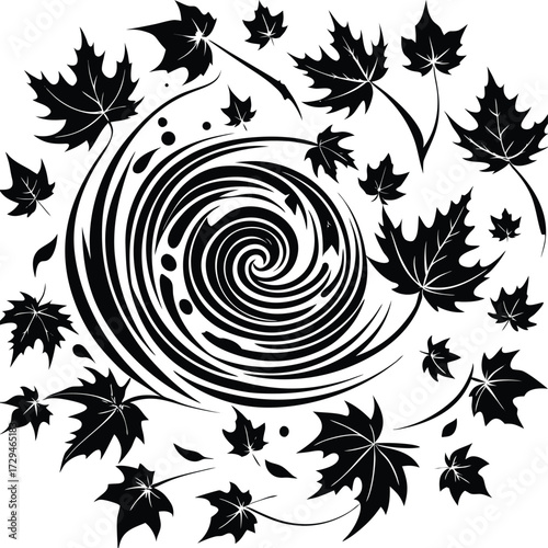 Abstract geometric pattern of intersecting lines and shapes with subtle gradient tones isolated on transparent background