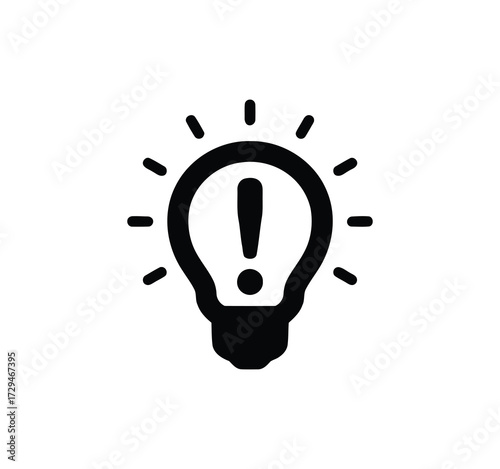Icon Set for Ideas. Icons for creativity, problem-solving, innovation, strategy, and thought that include the idea lamp and bulb symbol. Vector illustration.