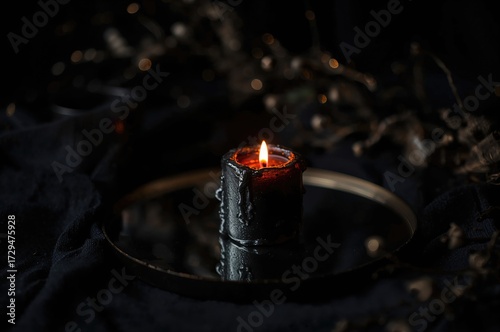 Bokeh photo of a mystical a...