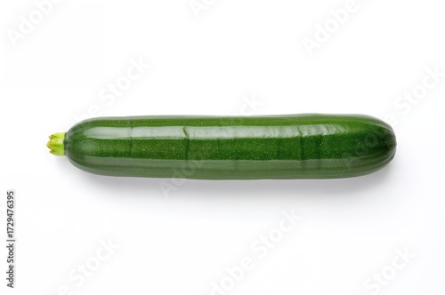 Fresh green zucchini on a w...