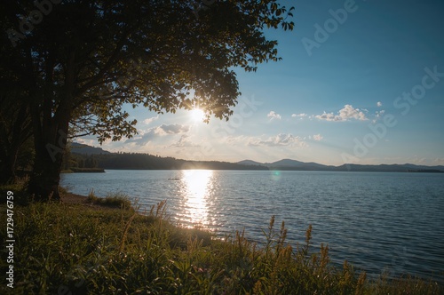 Stunning waterfront scenery...