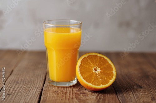 Freshly squeezed orange jui...
