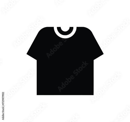 Set of thin line icons for clothing. editable stroke icons for luxury clothing. style icons. Symbols for T-shirt, pants, jacket, dress, shorts, shoes, and shirts.vector