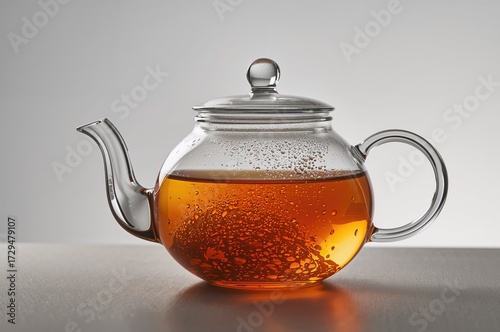 Teapot Filled with Tea Feat...