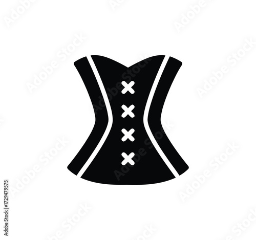Set of thin line icons for clothing. editable stroke icons for luxury clothing. style icons. Symbols for T-shirt, pants, jacket, dress, shorts, shoes, and shirts.vector