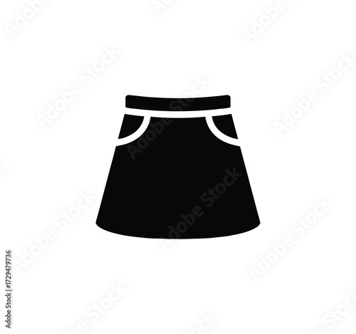 Set of thin line icons for clothing. editable stroke icons for luxury clothing. style icons. Symbols for T-shirt, pants, jacket, dress, shorts, shoes, and shirts.vector