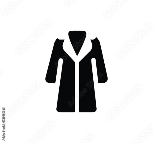 Set of thin line icons for clothing. editable stroke icons for luxury clothing. style icons. Symbols for T-shirt, pants, jacket, dress, shorts, shoes, and shirts.vector