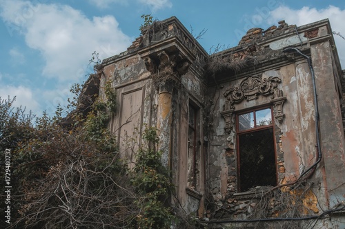 Section of a Deserted Ancie...