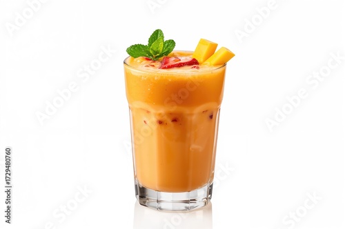 Smoothies made from papaya,...