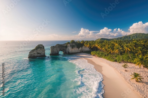 Beautiful coastal landscape...