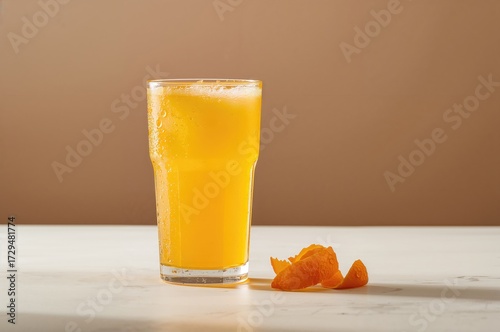 Glass Filled With Freshly S...