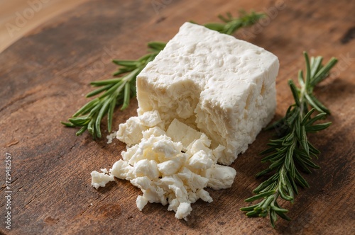 Homemade Goat Cheese with R...
