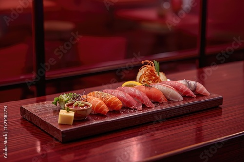 Appetizing seafood spread o...