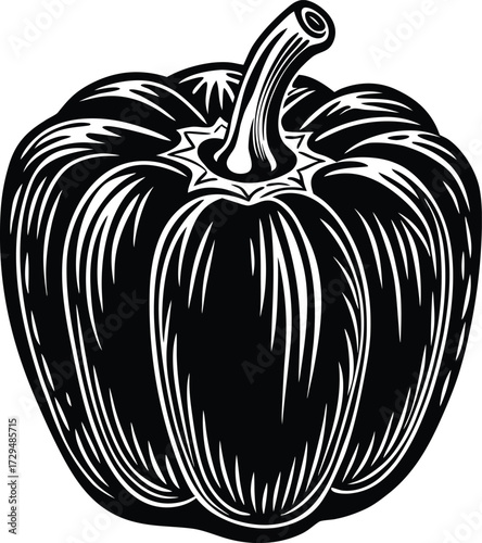 A striking black image displaying absence of content or a placeholder isolated on transparent background