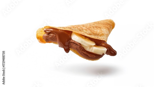 French-style crepe filled w...