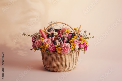 Cosmetic and floral gift ha...