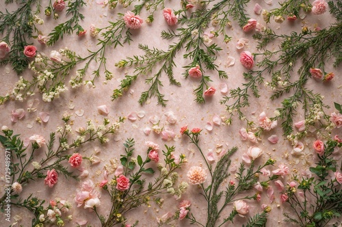 Floral arrangement featurin...