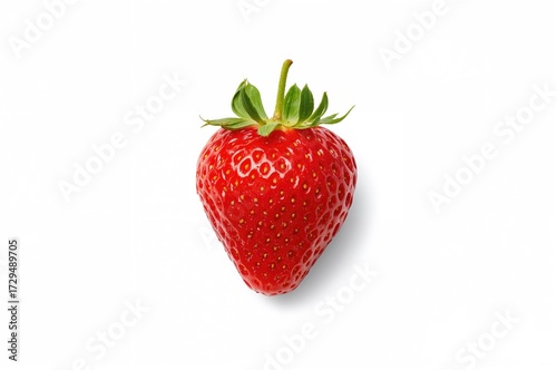 Isolated Fresh Strawberry o...