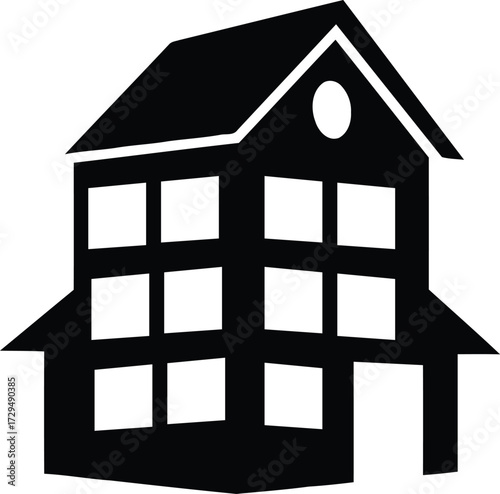 Construction and Real Estate Line Icon Set. An assortment of outline icons pertaining to real estate, purchasing, renting, homes, and homes. Linear Business Symbols in an Editable Stroke Vector Illust