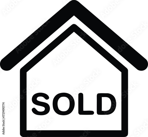 Construction and Real Estate Line Icon Set. An assortment of outline icons pertaining to real estate, purchasing, renting, homes, and homes. Linear Business Symbols in an Editable Stroke Vector Illust
