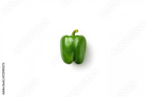 A Green Bell Pepper Resting...