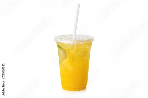 Refreshing smoothie with ma...