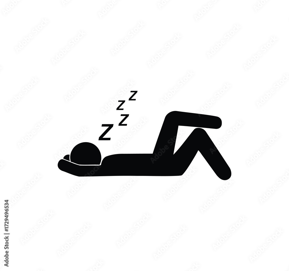 custom made wallpaper toronto digitalSleeping Icon Set. Simple Line Icons with Comfort, Comfortable Sleep, Pillow, Bed, and Bedtime. A Selection of Vector Illustrations for Sleep and Rest.