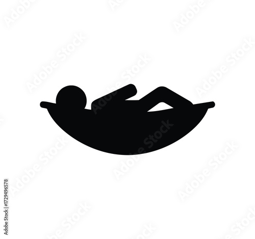 Sleeping Icon Set. Simple Line Icons with Comfort, Comfortable Sleep, Pillow, Bed, and Bedtime. A Selection of Vector Illustrations for Sleep and Rest.