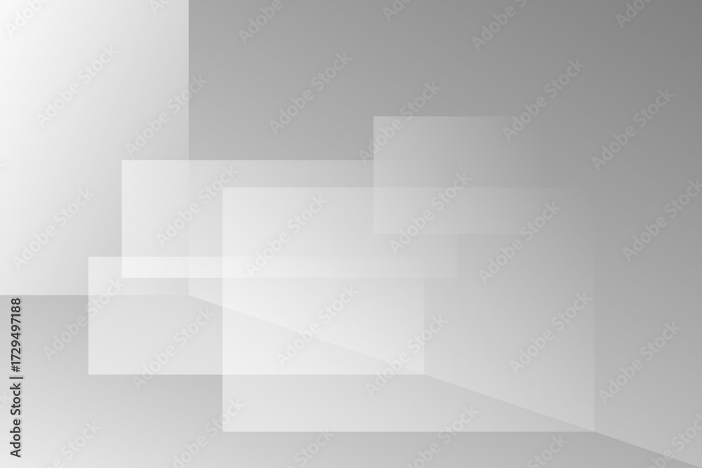 Fototapeta premium White and grey 3d minimalist abstract background with room texture shape. banner modern design. vector illustration