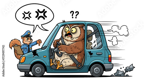 Grumpy Road Trip Paws