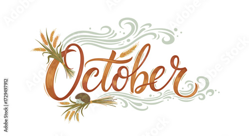 October Festive Script