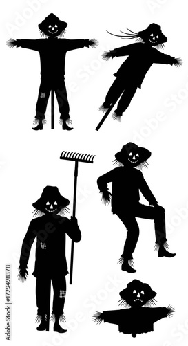 Escaping Shadows: A Night of Silent Figures