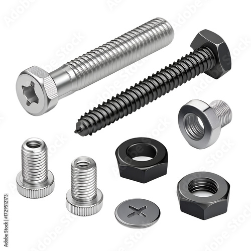Wallpaper Mural Screws, bolts & nuts PNG cutouts (transparent) Torontodigital.ca