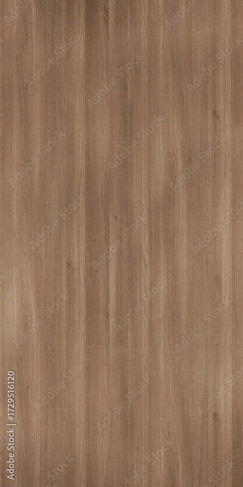 Naklejka premium Dark brown vertical wood grain texture for furniture, flooring, paneling, and interior design. This natural, polished timber surface showcases a rich pattern, ideal for material reference.