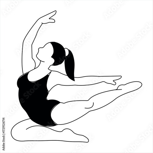 Gymnastics Pose