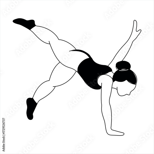 Handstand Split