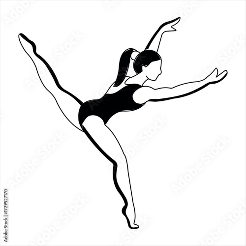  Leaping Ballerina
