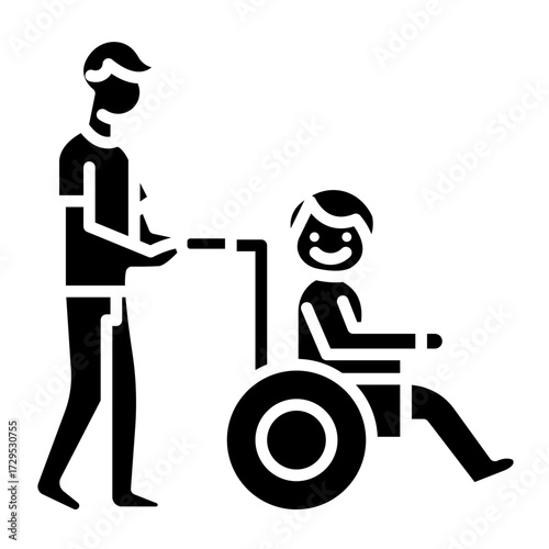 Assisted Living Vector Icon