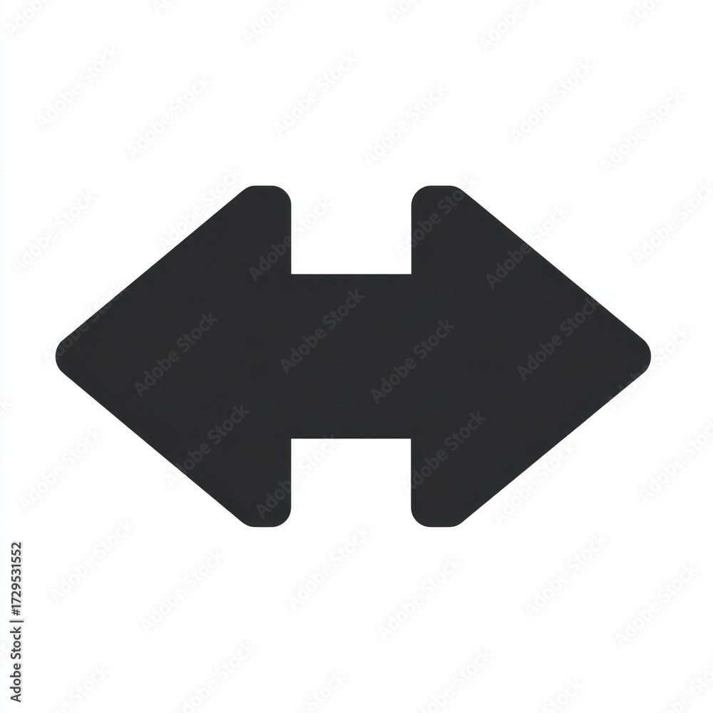 Obraz premium Double arrow icon