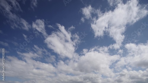 Timelapse of sky with clouds