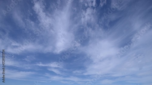 Timelapse of sky with clouds