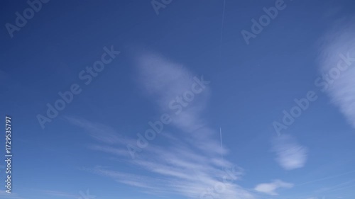 Timelapse of sky with clouds