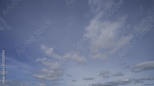 Timelapse of sky with clouds