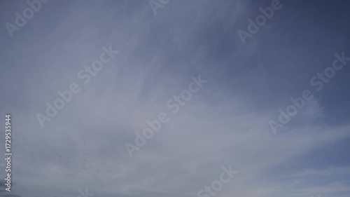 Timelapse of sky with clouds
