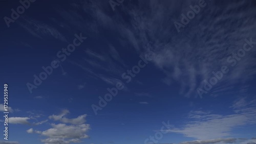 Timelapse of sky with clouds