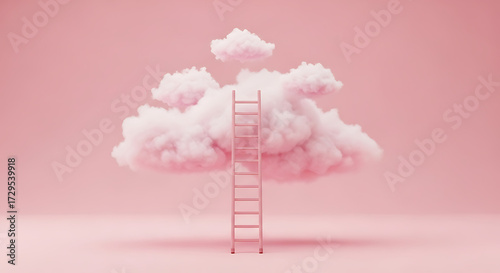 pink and white smoke