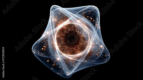 abstract 3d rendered illustration