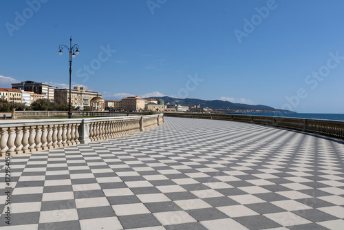 Terrazza Mascagni in Livorno, Italy.