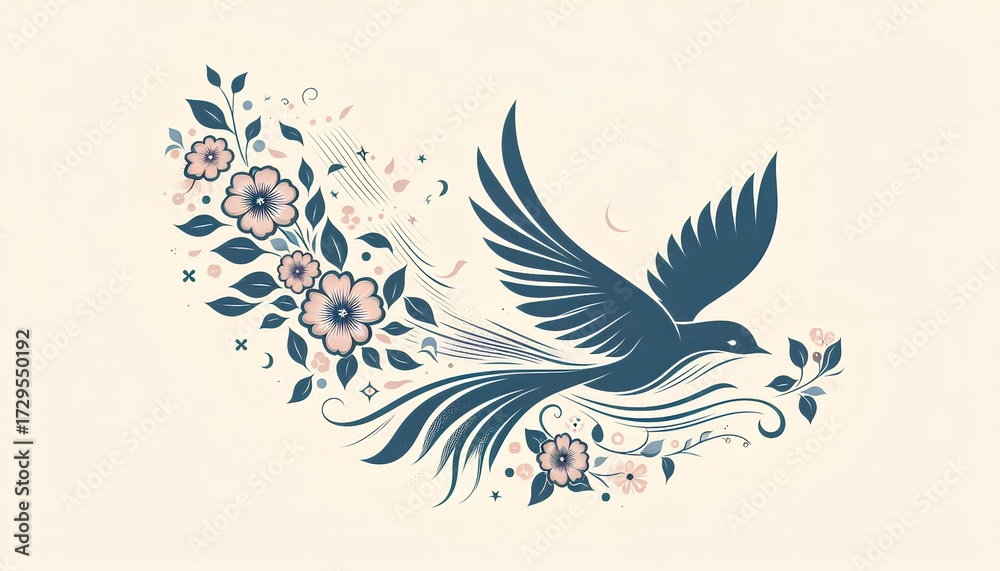 Fototapeta premium Beautiful graphic illustration